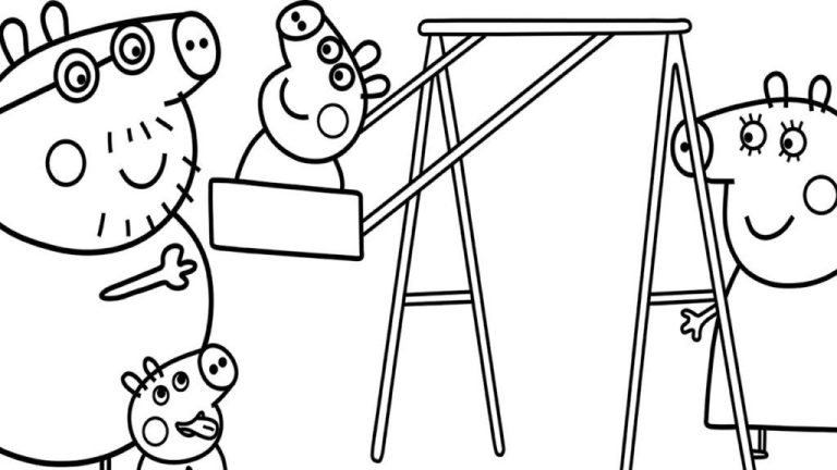 Peppa Coloring Pages