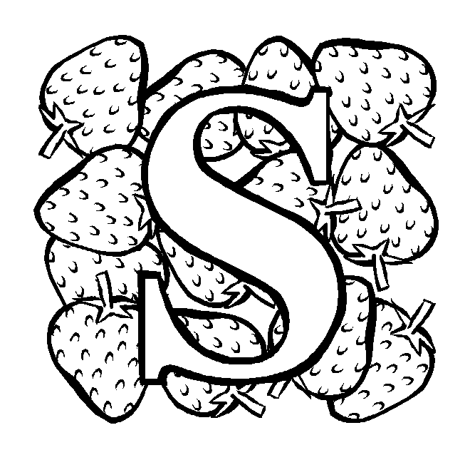 Letter S Coloring Pages