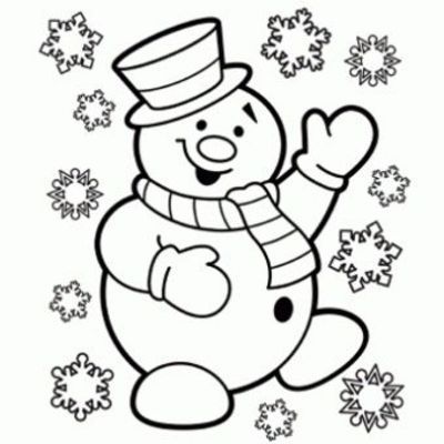 Free Santa Coloring Pages