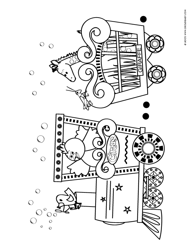 Circus Coloring Pages