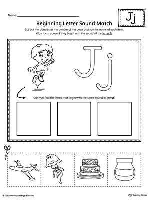 Letter J Worksheets Pdf