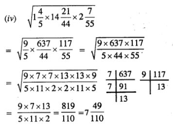 Squares And Square Roots Worksheets For Class 8 Icse