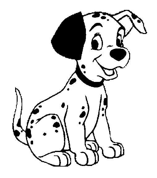 101 Dalmatians Coloring Pages