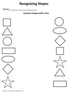 A Worksheets For Toddlers