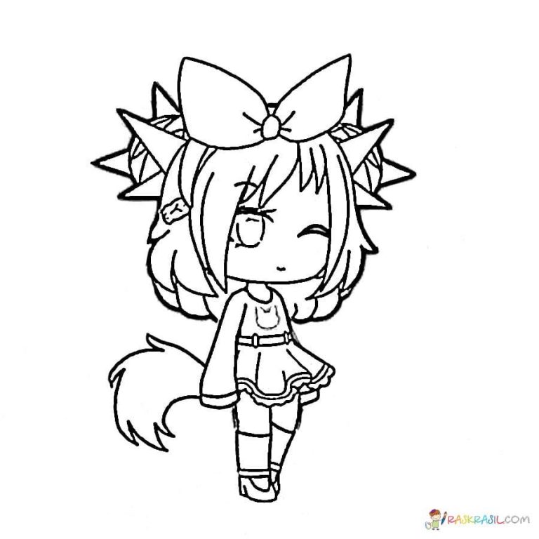 Gacha Life Coloring Pages