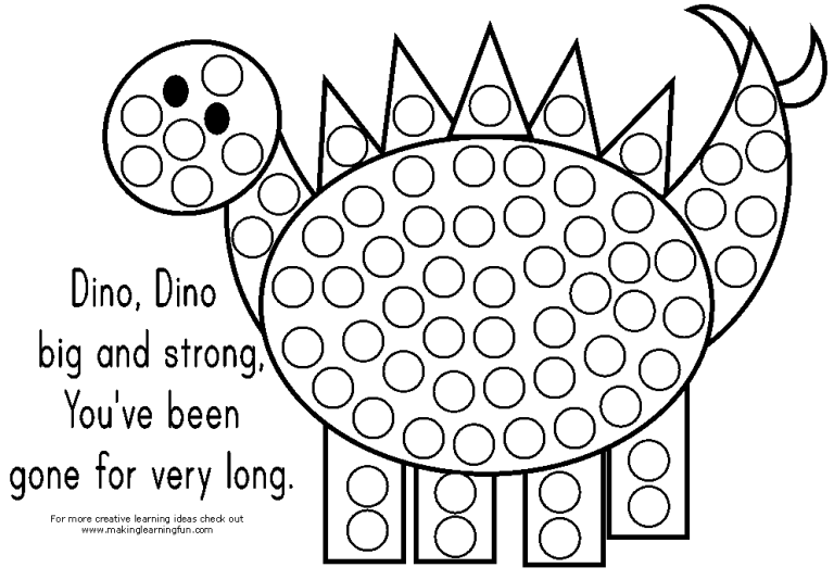 Dot Art Printables Free