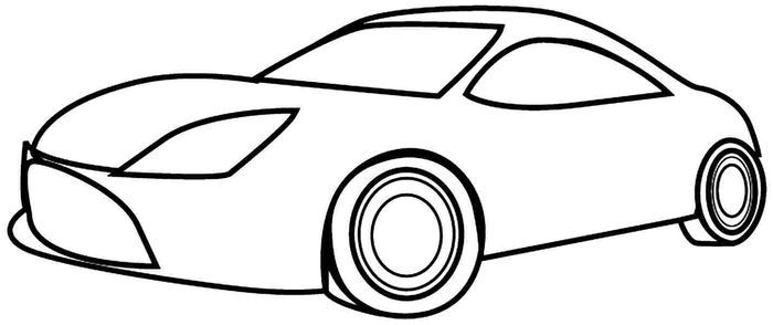 Car Colouring Pictures