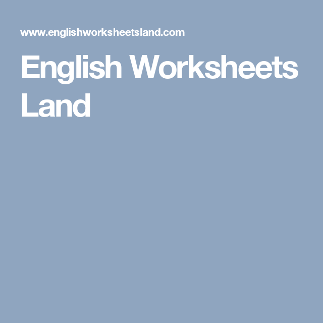 Englishworksheetsland Main Idea