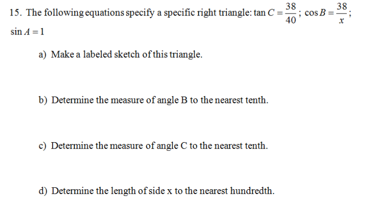 Inverse Trig Functions Worksheet Pdf