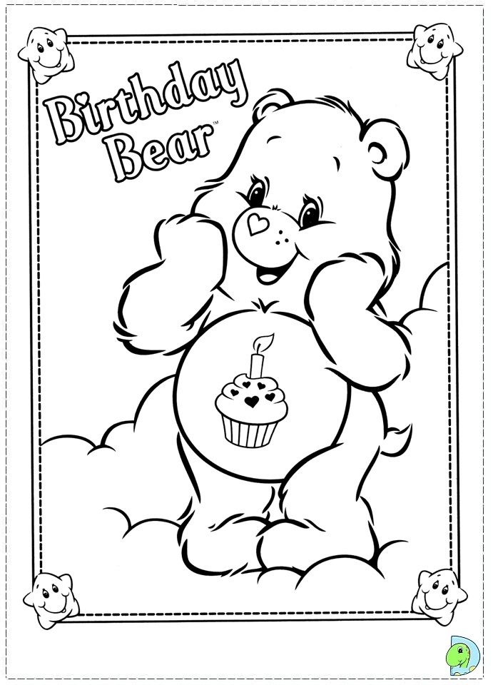 Care Bear Coloring Pages