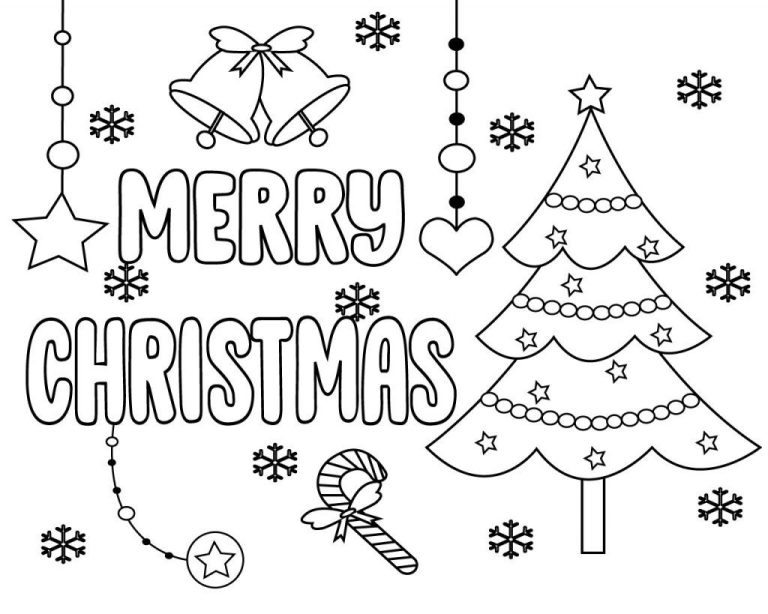 Free Christmas Coloring Sheets