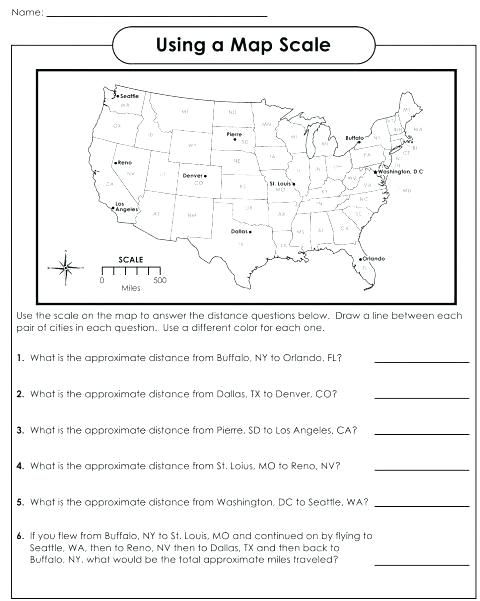 Geography Worksheets 3rd Grade