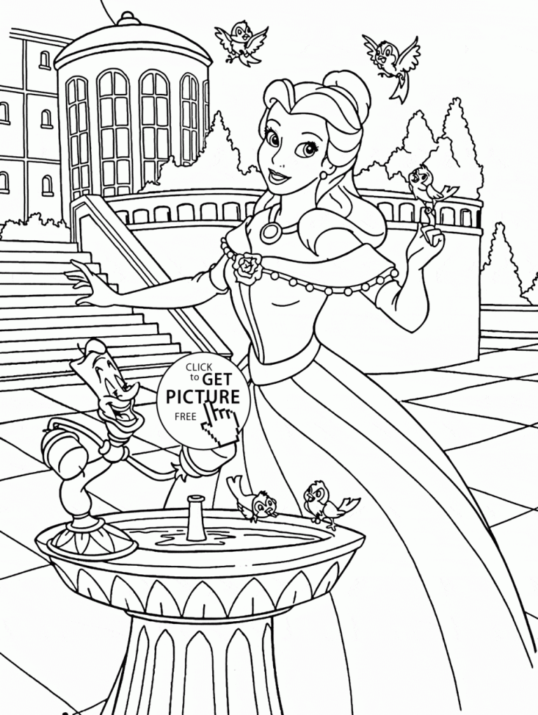 Disney Princess Coloring