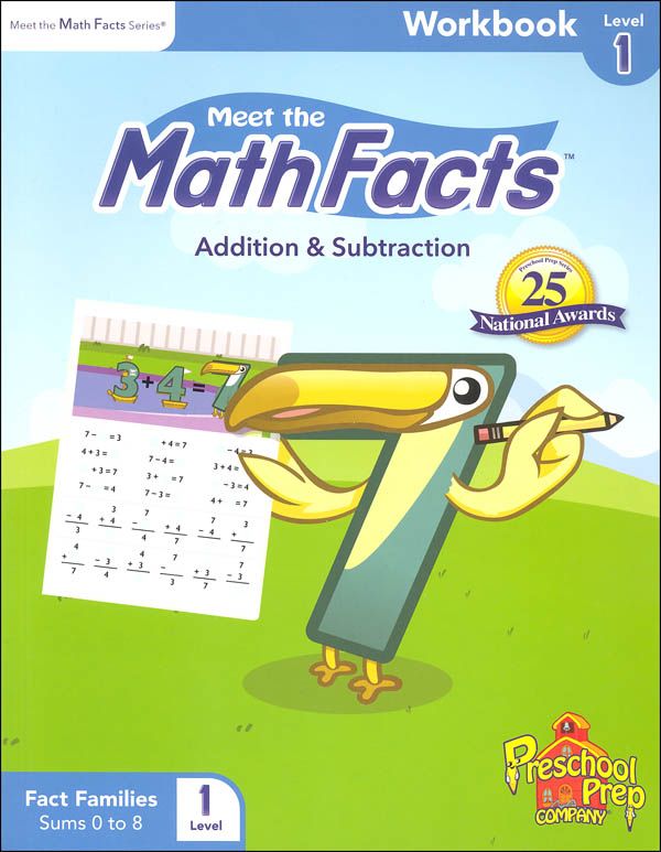 Meet The Math Drills Subtraction