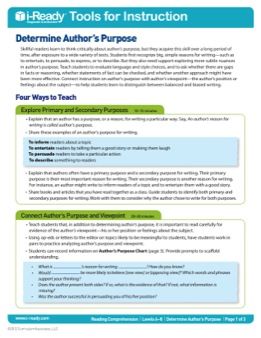 Point Of View Worksheet 11 Answer Key