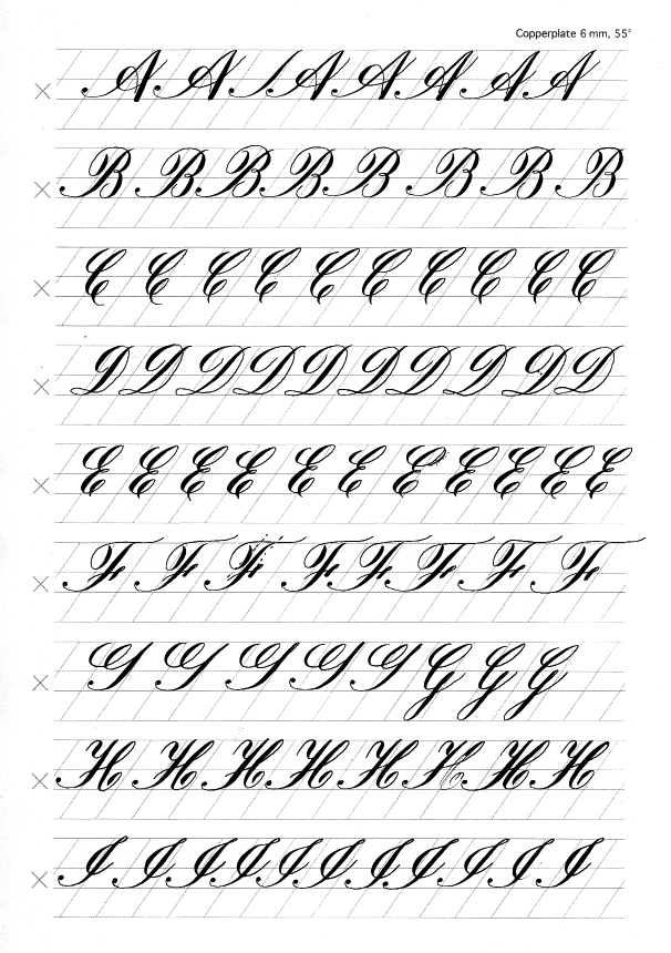 Calligraphy Worksheets Pdf Free