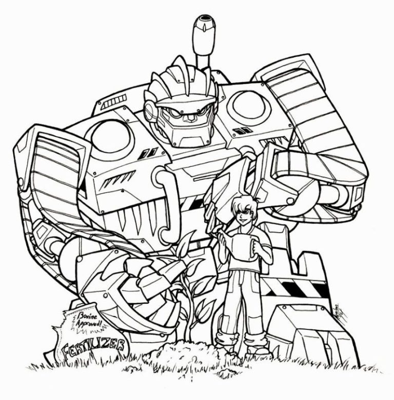 Rescue Bots Coloring Pages