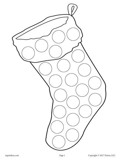 Dot Coloring Pages