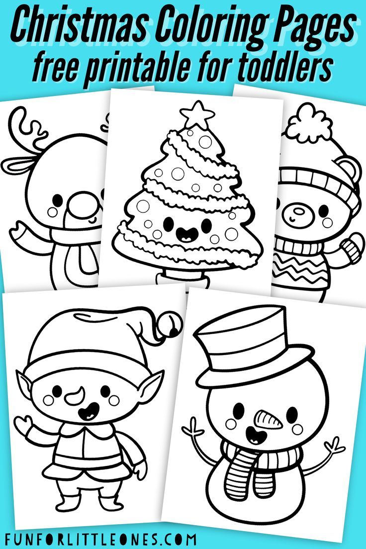 Free Printable Christmas Coloring Pages