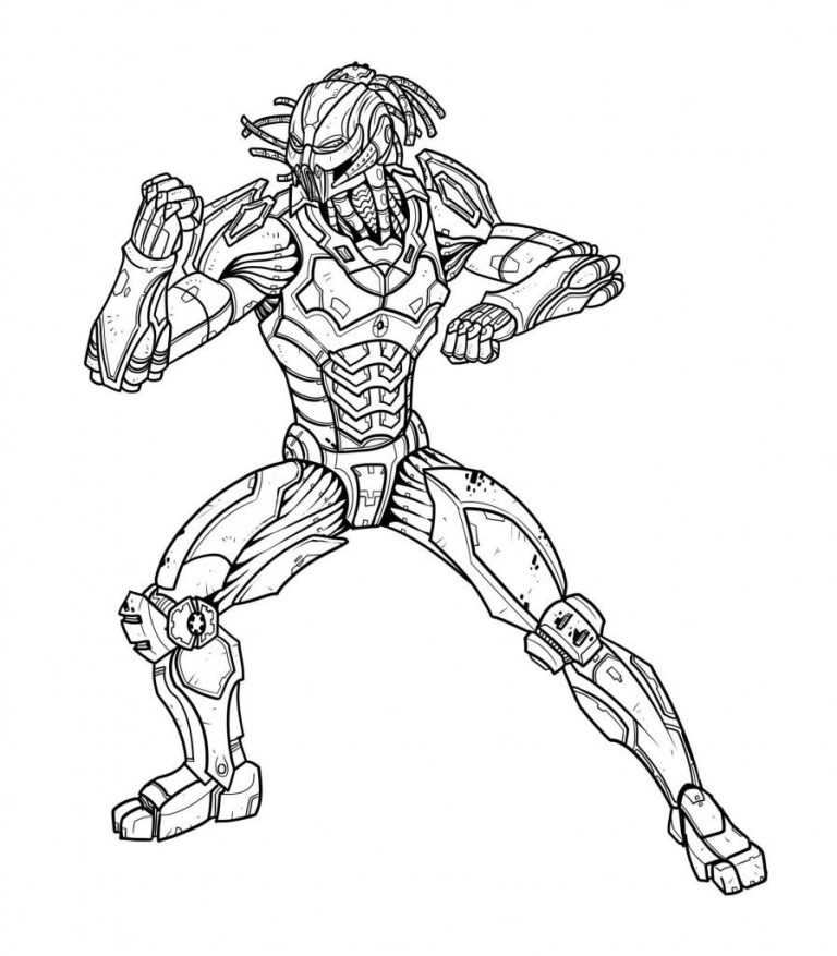 Mortal Kombat Coloring Pages