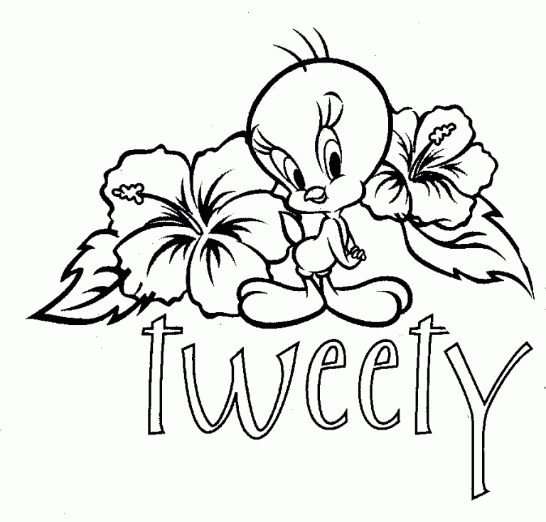 Tweety Bird Coloring Pages