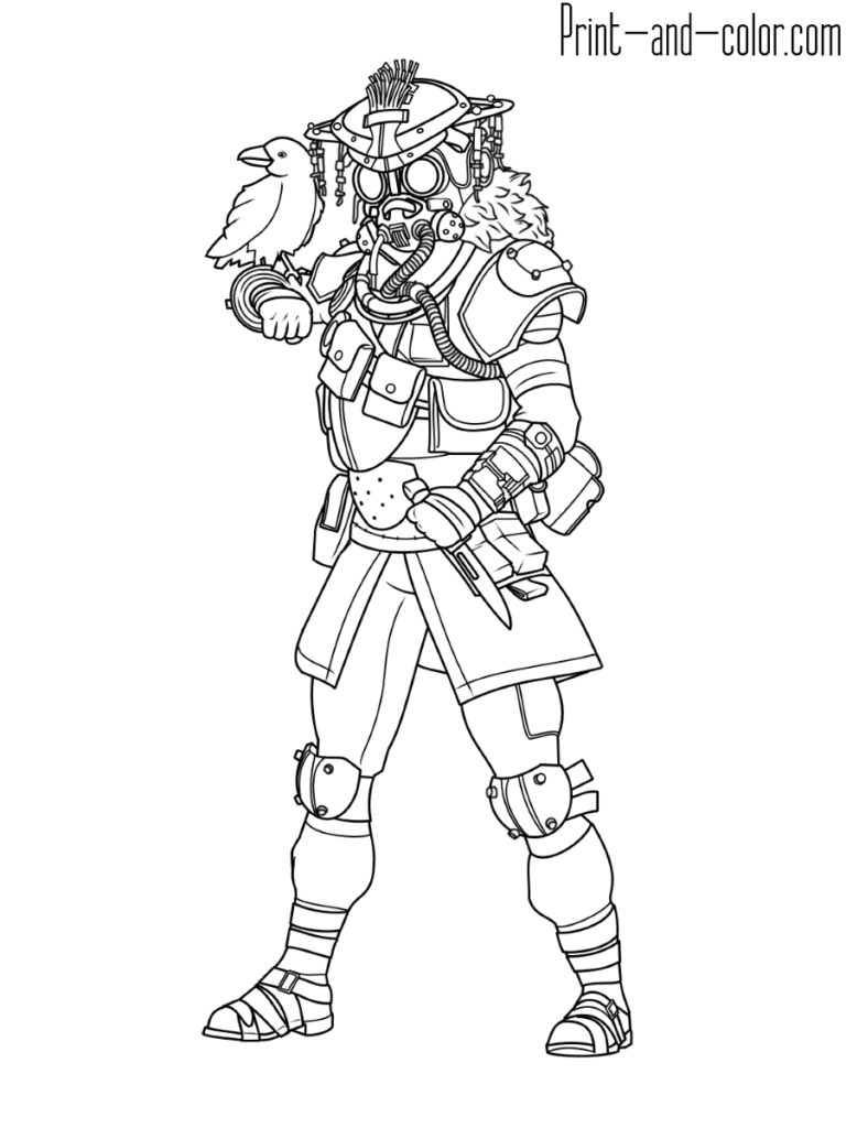 Apex Legends Coloring Pages