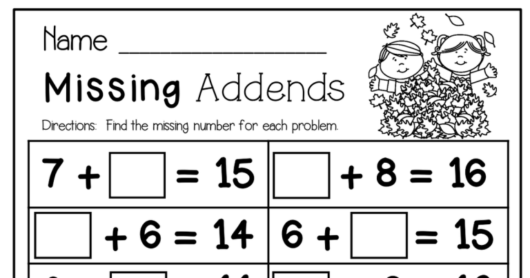 4th Grade Math Worksheets Pdf Packet