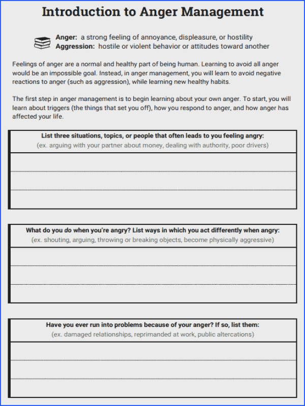 Boundaries Worksheet For Kids