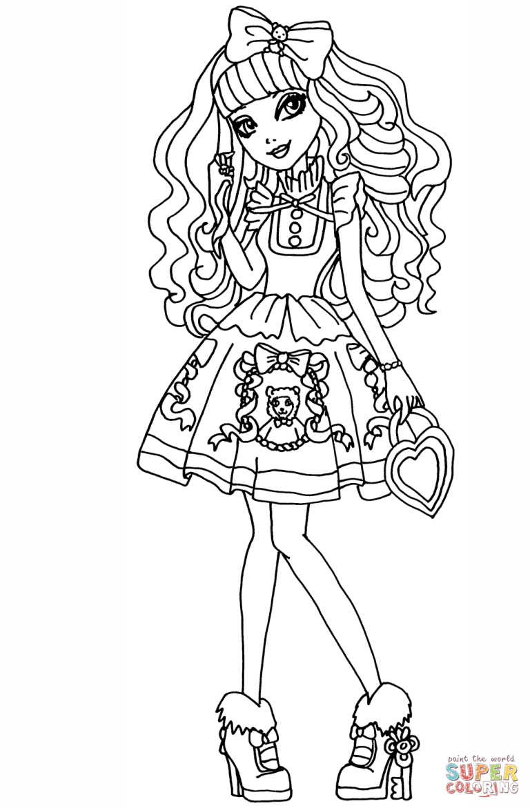 Super Coloring Pages For Girls