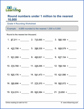 Place Value Worksheets