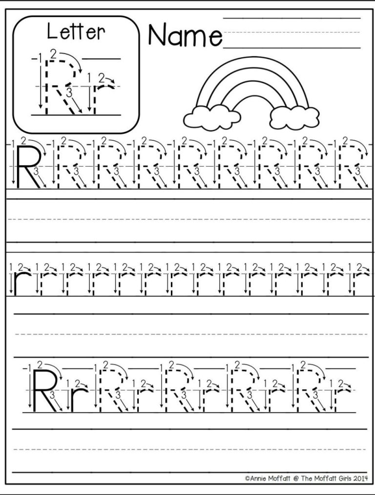 Letter I Worksheets