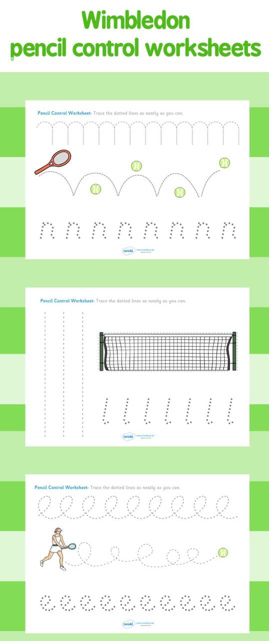 Pencil Control Worksheets Twinkl