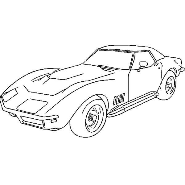 Corvette Coloring Pages