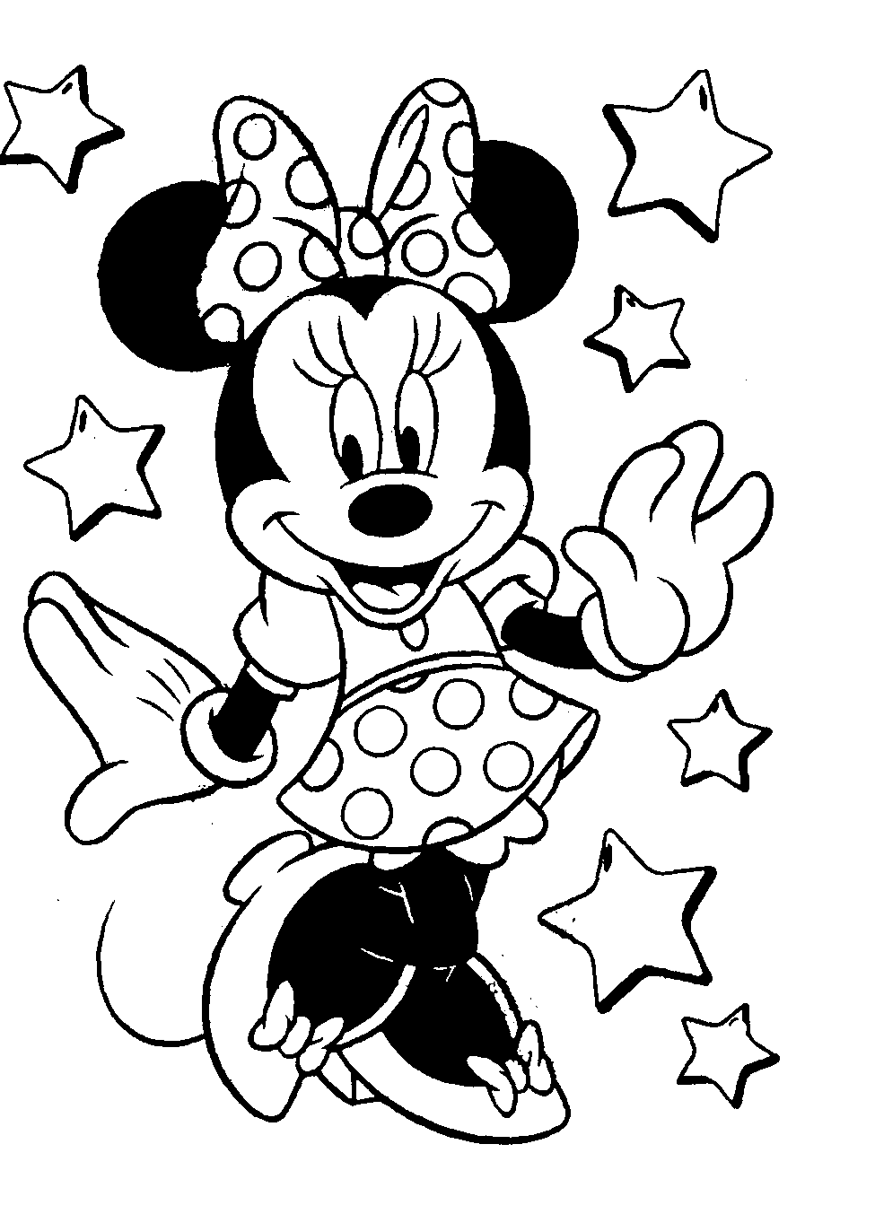 Mickey Mouse Coloring Pages Printable Pdf