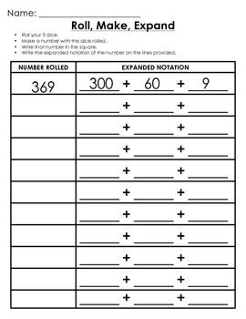 Standard Form Worksheet For Grade 2