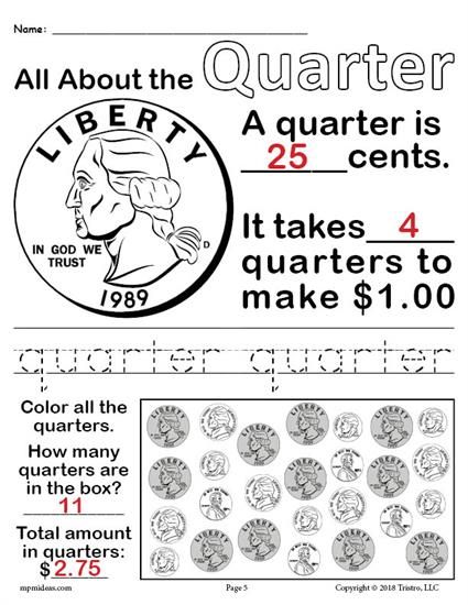 Money Worksheets For Kids