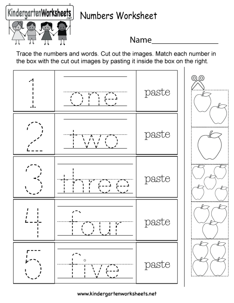 Spelling Worksheets For Kindergarten