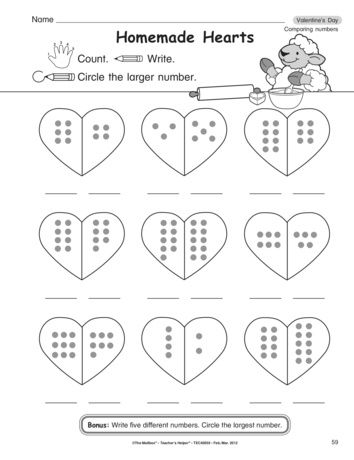 Sets Worksheets Comparing Sets Kindergarten