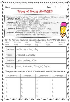 Collective Nouns Worksheet For Grade 3