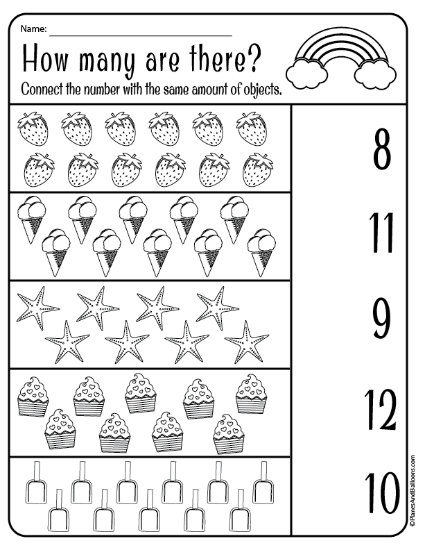 Preschool Pre K Worksheets Free