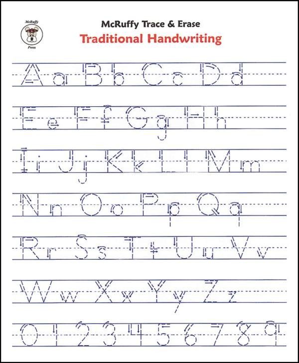 Handwriting Worksheets For Kindergarten Free