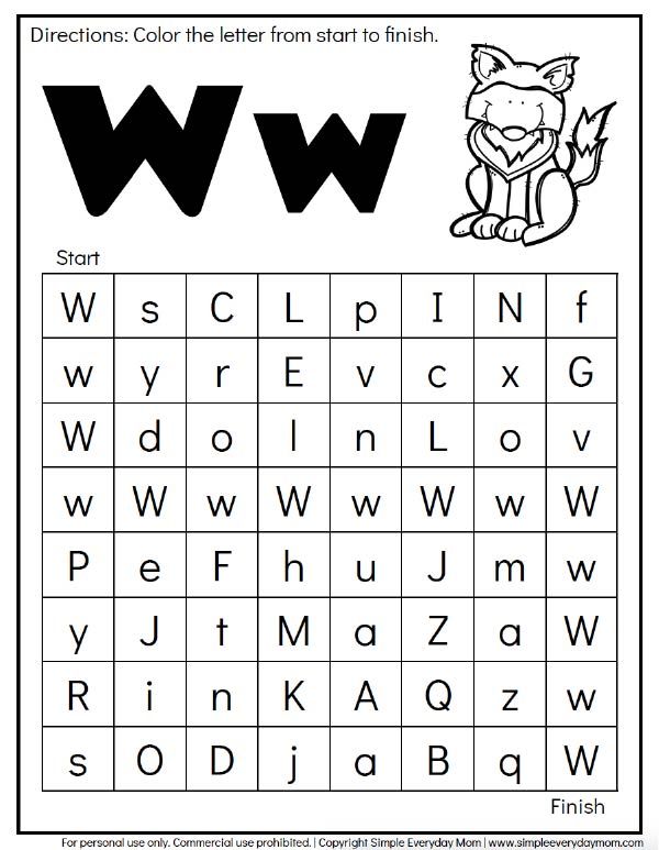 Fun Alphabet Worksheets Preschoolers