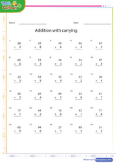 First Grade Math Worksheets For Grade 1 Pdf