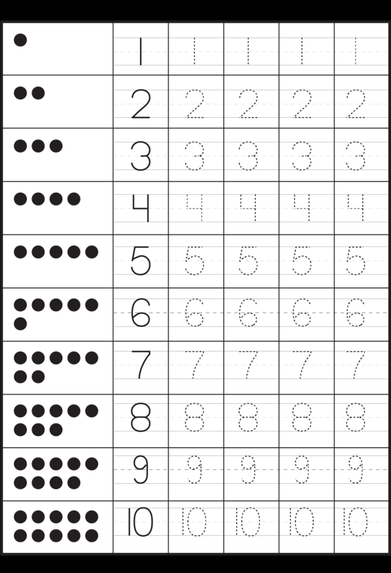 Tracing Letters And Numbers For Preschool Kindergarten Tracing Workbook