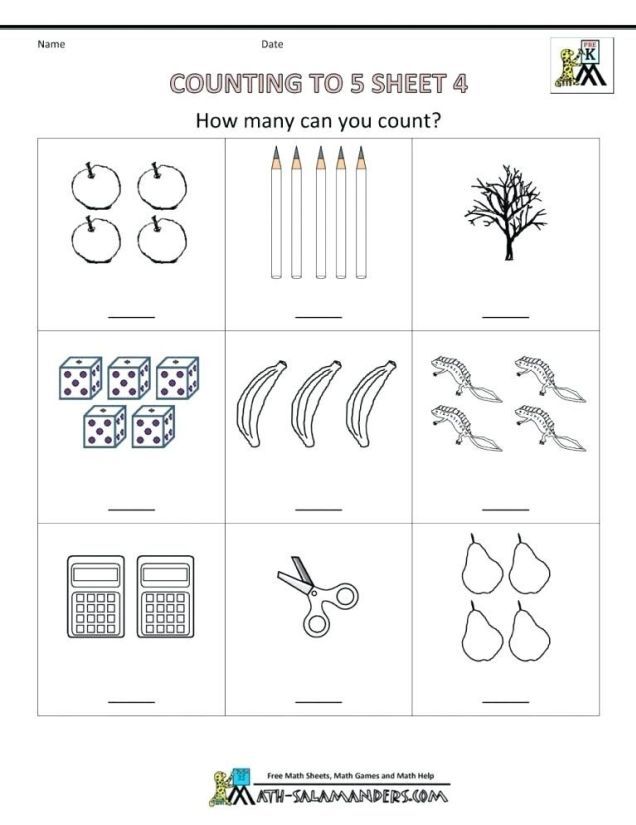 Preschool Worksheets Age 3 Free