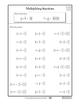 Fractions Worksheets With Answers Grade 5