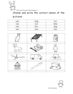 Fun Worksheets For Kids English