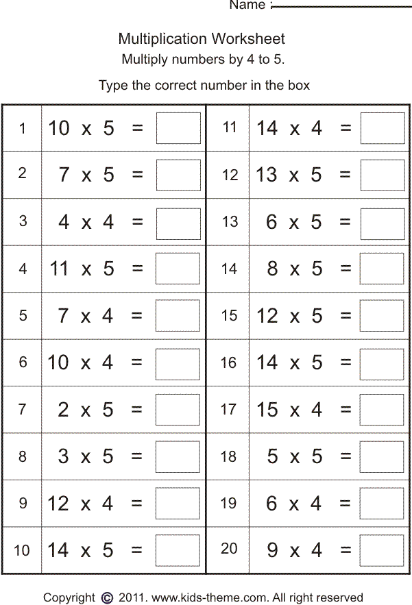 Grade 4 Division Worksheets Pdf