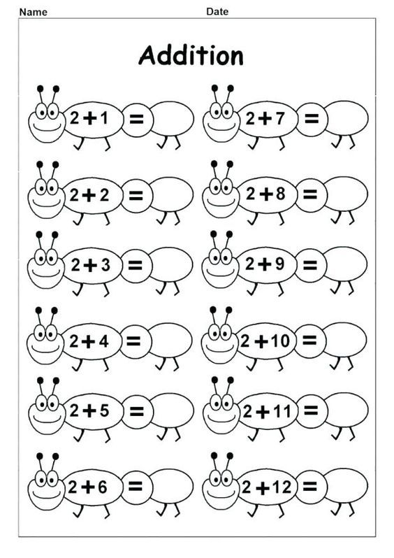 Kindergarten Worksheets Pdf Math