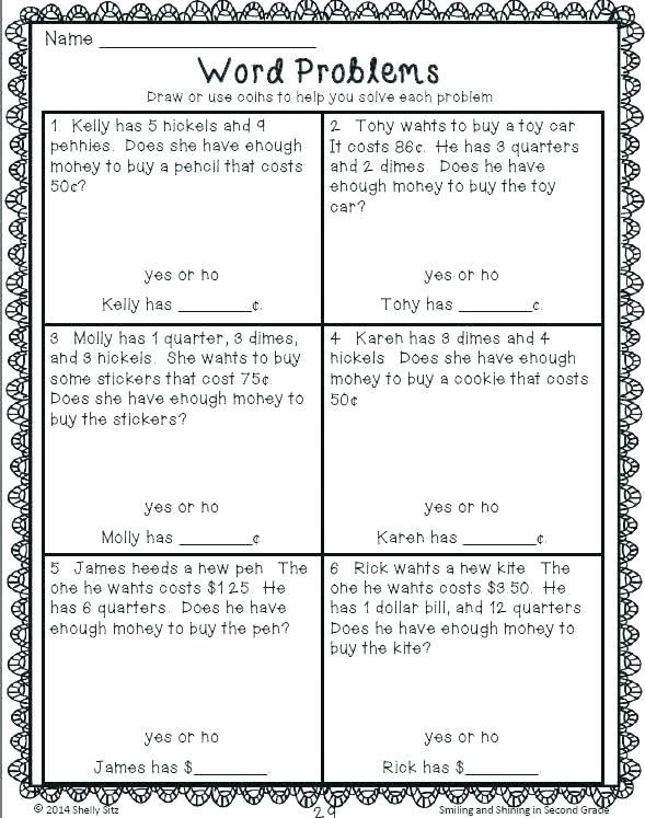 Multiplication Word Problems Grade 5 Pdf